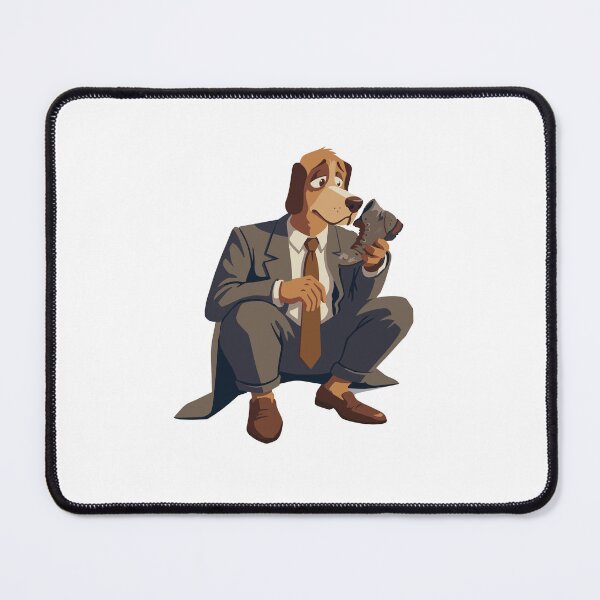 Item preview, detective dog designed and sold by 00xianart00.