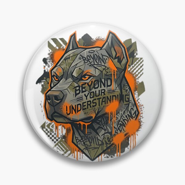 Item preview, Fierce Loyalty: Urban Graffiti Dog Trainer Art designed and sold by ShadowArtEG.