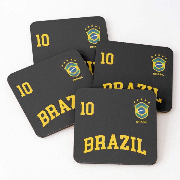 Item preview, Brazil Inspired Football Crest – Green and Gold Championship Badge designed and sold by aminesez22.