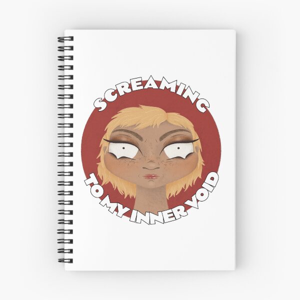 Item preview, Screaming to my inner void - sassy thoughts designed and sold by BlackMuffinDigital.