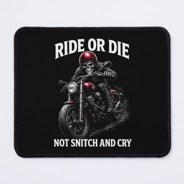 Item preview, Ride or Die Cruiser Style Skull Rider Design designed and sold by VETS AND VELOCITY LLC.