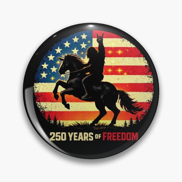 Item preview, Retro Vintage 4th of July Bigfoot American Flag Sasquatch designed and sold by PixelMarrero.