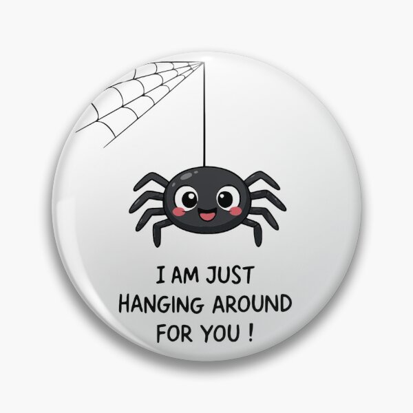Item preview, Cute Spider with Web T-Shirt  designed and sold by InkForge Studio.