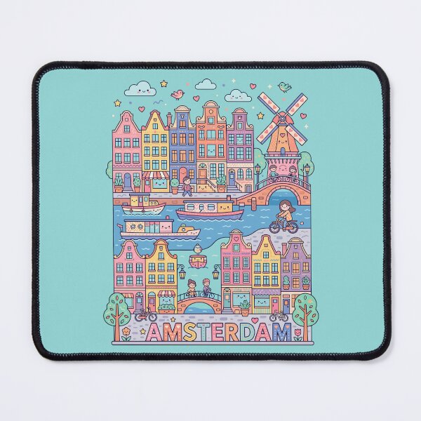 Item preview, Kawaii Amsterdam City designed and sold by Amir Faysal.