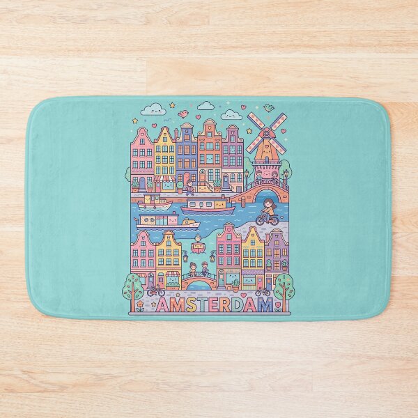 Item preview, Kawaii Amsterdam City designed and sold by Amir Faysal.