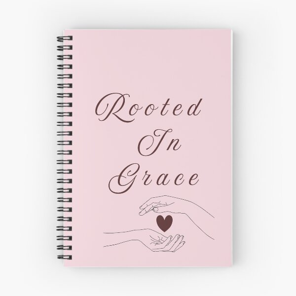 Item preview, Rooted In Grace Journal | Christian Notebook | Faith Based Inspirational Journal | Christian Gift for Women designed and sold by 4TuneytGodlyDesigns.