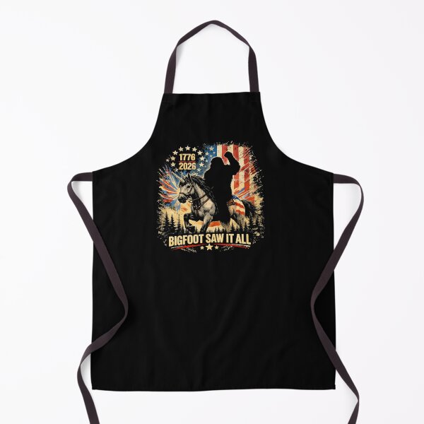Item preview, Retro Vintage 4th of July Bigfoot American Flag Sasquatch designed and sold by PixelMarrero.