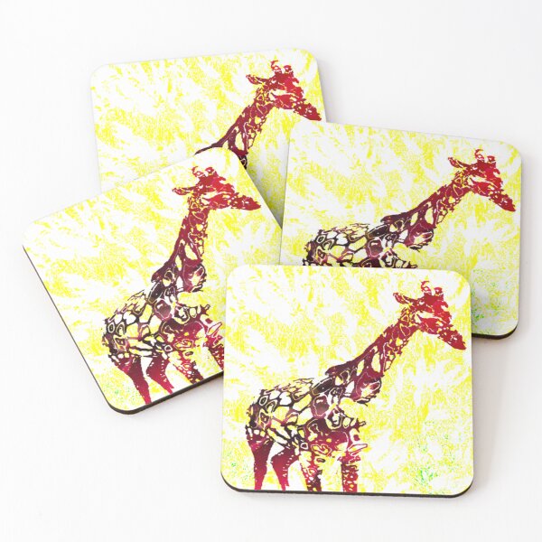 Item preview, Floral giraffe of serenity designed and sold by Chloemcglinchey.