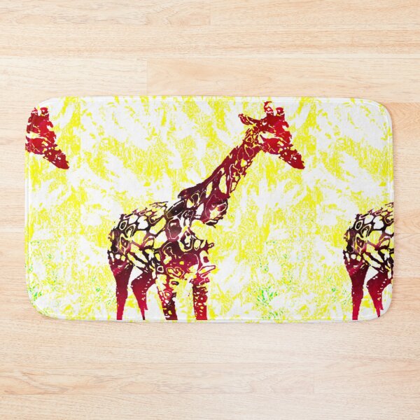 Item preview, Floral giraffe of serenity designed and sold by Chloemcglinchey.