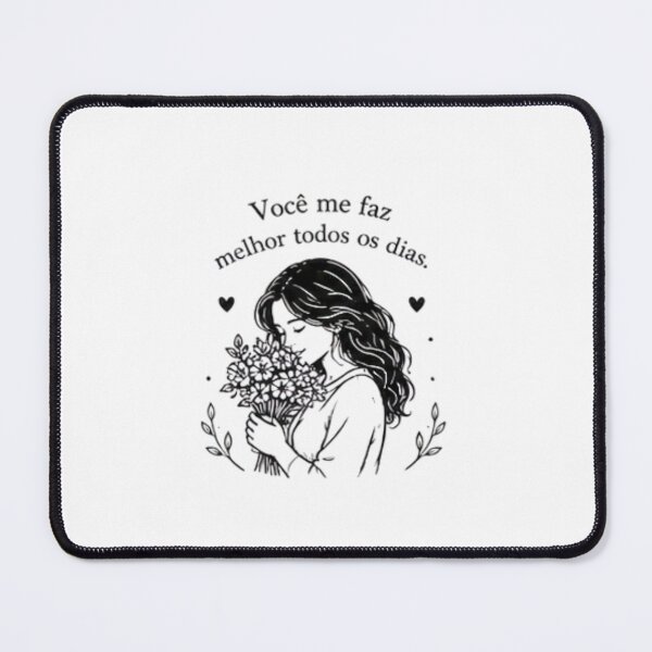 Item preview, You Make Me Better Every Day | Minimalist Romantic Handwritten Quote designed and sold by MotivArtes.