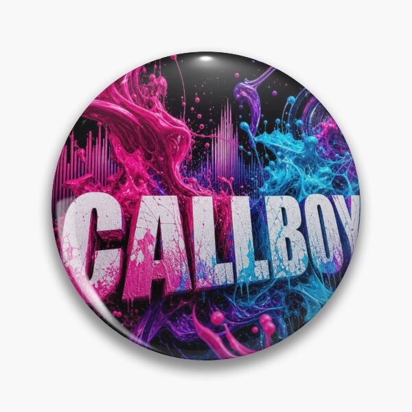 Item preview, CALLBOY Abstract Paint Splash  Art designed and sold by OphiraBloom.