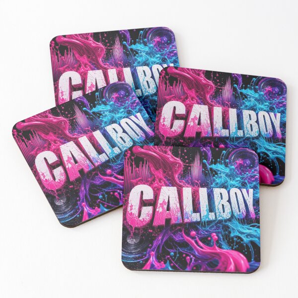 Item preview, CALLBOY Abstract Paint Splash  Art designed and sold by Ophira Bloom.
