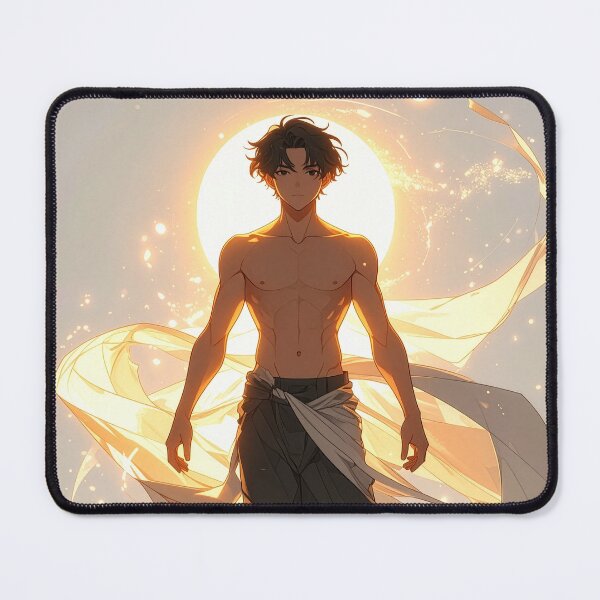 Item preview, Anime Sun God Golden Man Illustration designed and sold by BetweenForms.