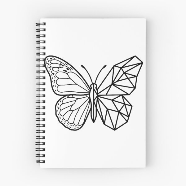 Item preview, Geometric Butterfly Mandala Line Art designed and sold by Sabsll.