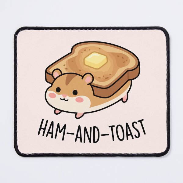 Item preview, Hamster Butter Toast designed and sold by Amir Faysal.