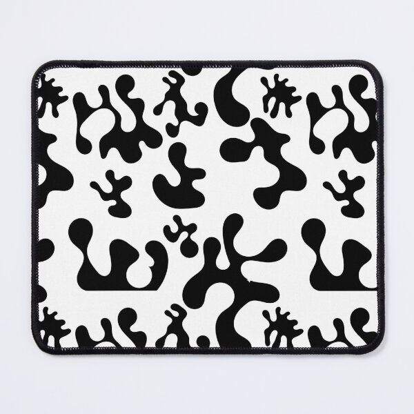 Item preview, Monochrome Fluidity – Black and White Organic Abstract Pattern designed and sold by ThiagoSDantas.