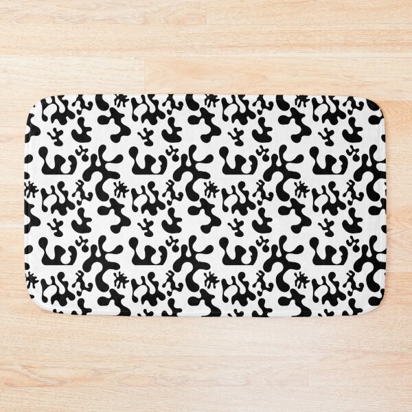 Item preview, Monochrome Fluidity – Black and White Organic Abstract Pattern designed and sold by ThiagoSDantas.
