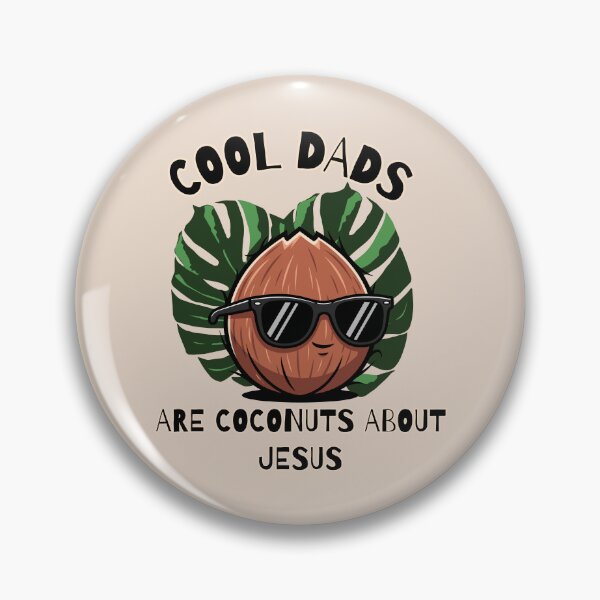 Item preview, Coconuts About Jesus Love Cool Dads Family Summer Vibes Tropical designed and sold by Forevermore.