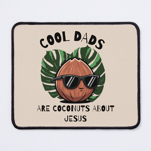 Item preview, Coconuts About Jesus Love Cool Dads Family Summer Vibes Tropical designed and sold by Forevermore.