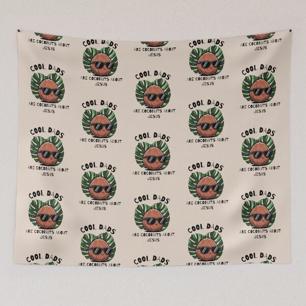 Item preview, Coconuts About Jesus Love Cool Dads Family Summer Vibes Tropical designed and sold by Forevermore.