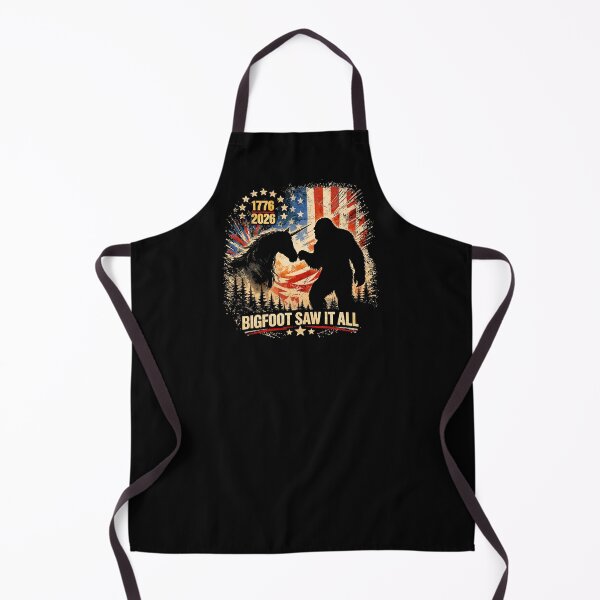 Item preview, Retro Vintage 4th of July Bigfoot American Flag Sasquatch designed and sold by PixelMarrero.