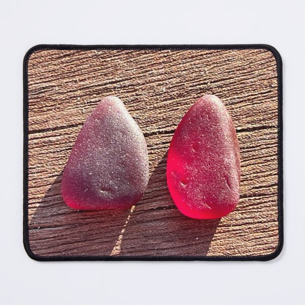Item preview, Red seaglass duo designed and sold by Jums-Med.