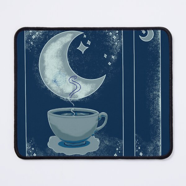 Item preview, Dark Blue Tea Time Universe  designed and sold by Riverhollow.
