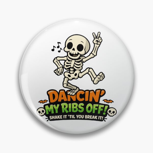 Item preview, Cute Skeleton Dancing T-Shirt  designed and sold by InkForge Studio.