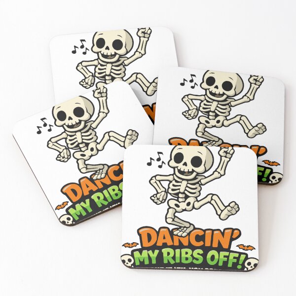 Item preview, Cute Skeleton Dancing T-Shirt  designed and sold by InkForge Studio.