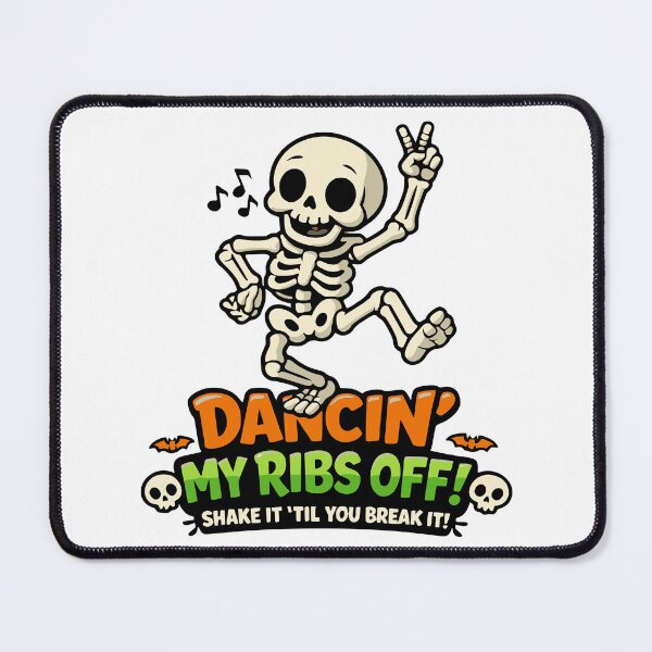 Item preview, Cute Skeleton Dancing T-Shirt designed and sold by InkForge Studio.