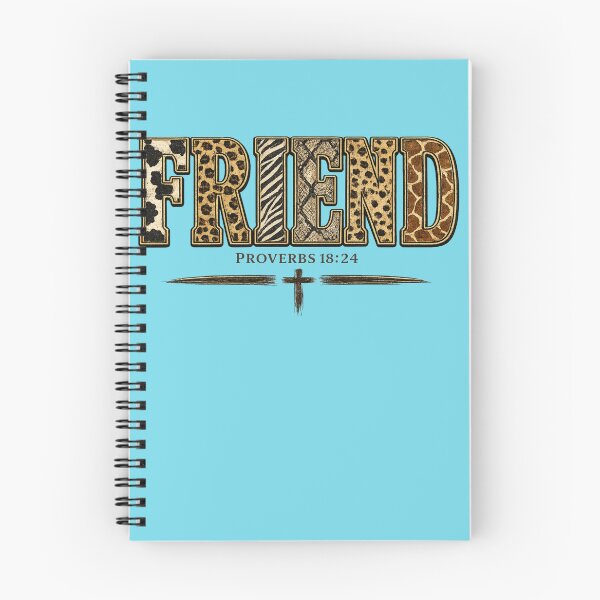 Item preview, Friend Proverbs 18:24 Faith Design designed and sold by ButterflyHolly Resource.