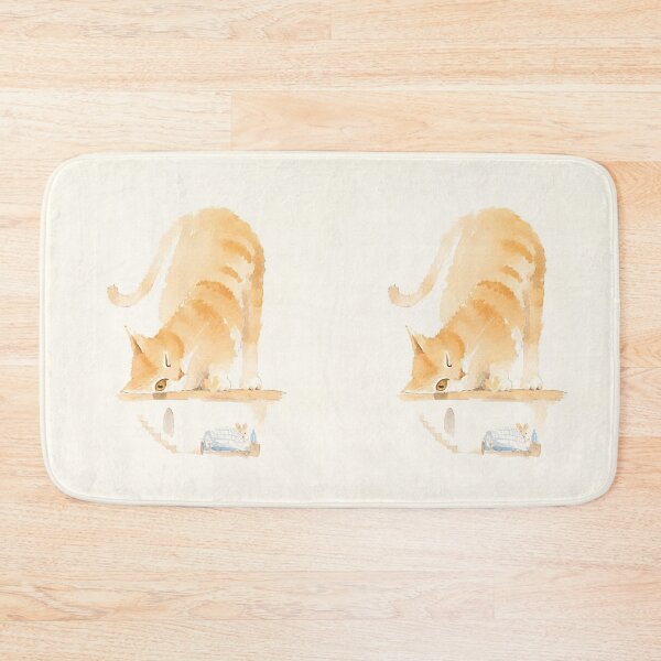 Item preview, Curious Cat and Chilled Mouse designed and sold by MoxisWatercolor.
