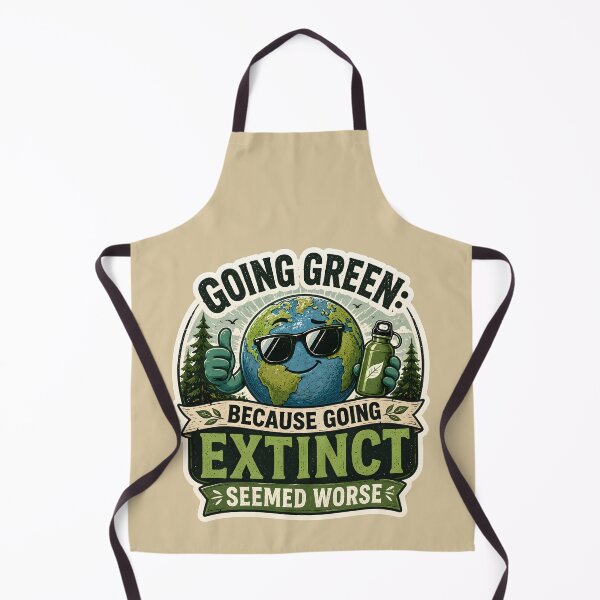 Item preview, Going Green: Because Going Extinct Seemed Worse designed and sold by Stylishly Eco.