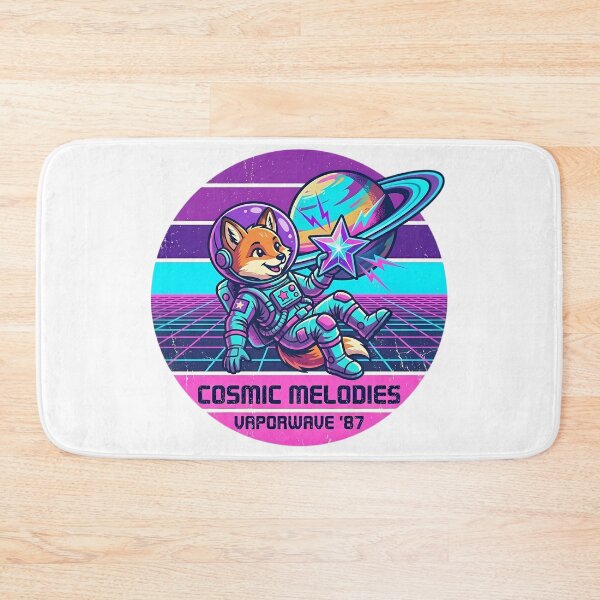 Item preview, Astronaut Fox Space Retro Vaporwave designed and sold by Sabsll.