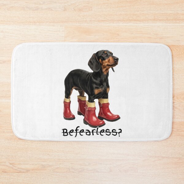 Item preview, Dachshund Fearless designed and sold by MOFAPPAREL.