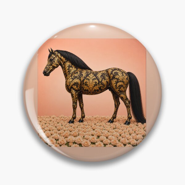Item preview, Brown & Gold Baroque Horse designed and sold by DesignsByPrnces.