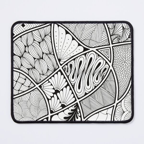 Item preview, Original Zentangle Intricate Pen and Ink Abstract Artwork designed and sold by Mimsartprojects.