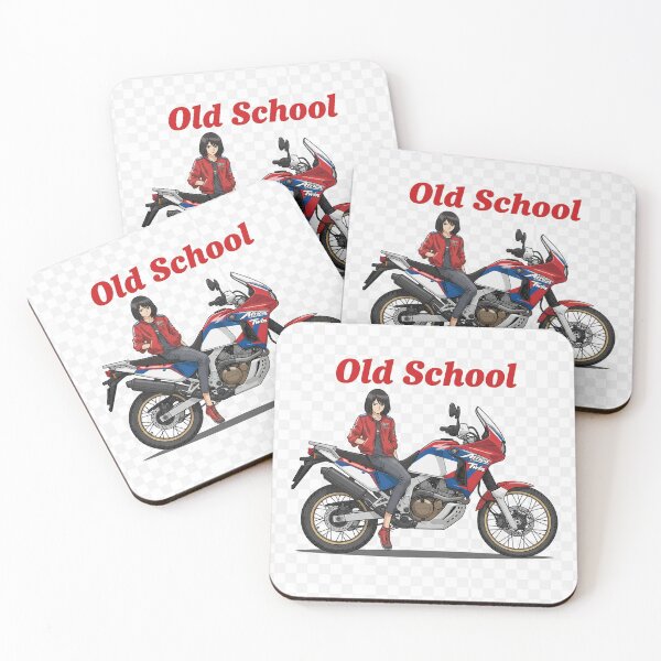 Item preview, Illustration - Motocyclette Aventure Character Manga Retro designed and sold by AnimeShin.