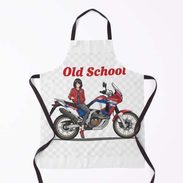 Item preview, Illustration - Motocyclette Aventure Character Manga Retro designed and sold by AnimeShin.