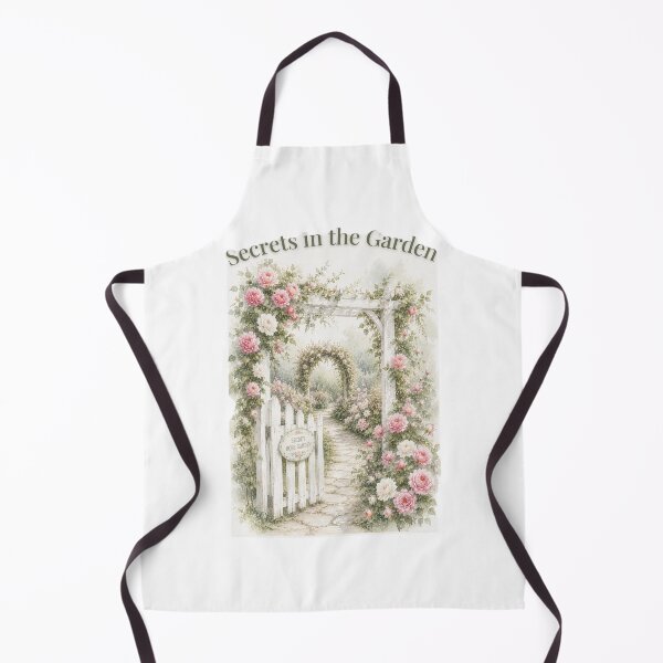 Item preview, Secret Rose Garden – Vintage Watercolor English Garden designed and sold by Blueberry-art23.