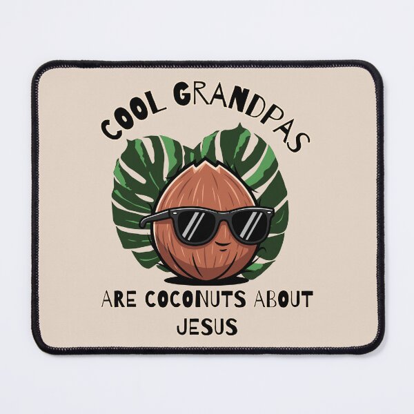 Item preview, Coconuts About Jesus Love Cool Grandpas Family Summer Vibes Tropical designed and sold by Forevermore.