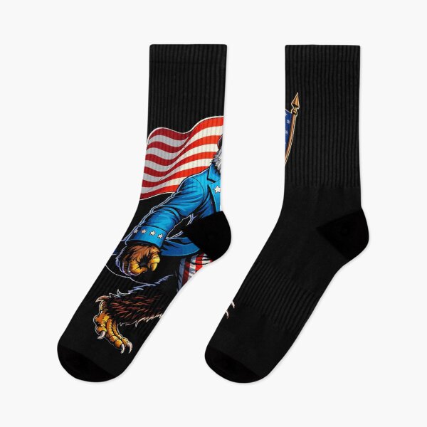 Item preview, Retro Vintage 4th of July Bigfoot American Flag Sasquatch designed and sold by PixelMarrero.