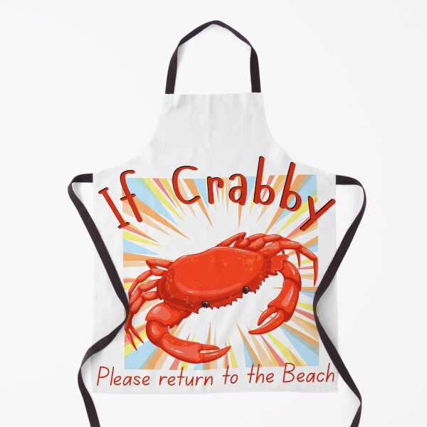 Item preview, If Crabby, Please Return to the Beach - Funny Crab Pun T-Shirt designed and sold by DonnaRaine.