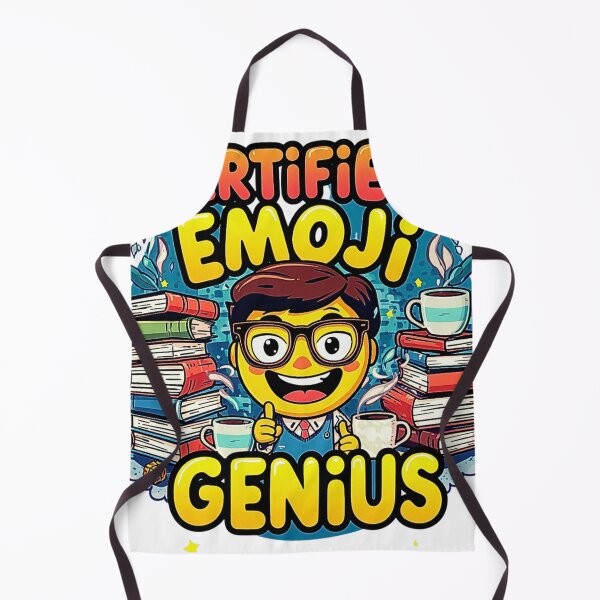 Item preview, Certified Emoji Genius designed and sold by MerchWSzpilkach.