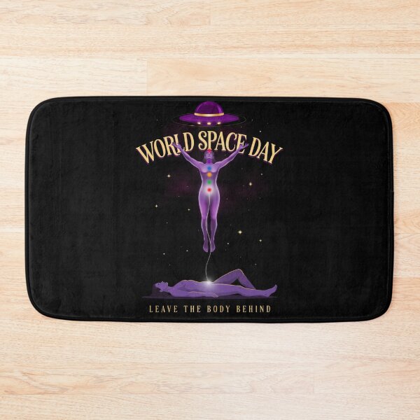 Item preview, World Space Day — Leave The Body Behind Astral Projection Chakra UFO T-Shirt V3 designed and sold by DarylWelsh2024.