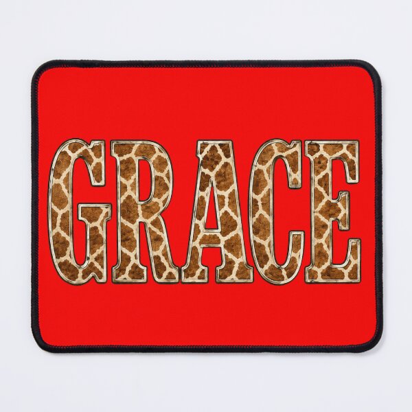 Item preview, Grace Giraffe Print Christian Design designed and sold by ButterflyHolly Resource.