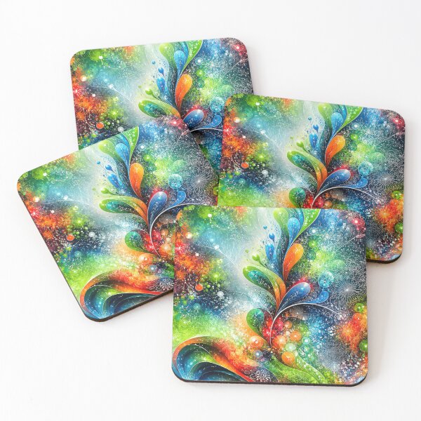 Item preview, Vibrant Lava Rhythm Colorful Abstract designed and sold by scicilysimonee.