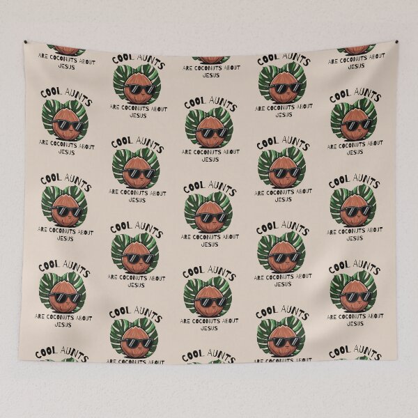 Item preview, Coconuts About Jesus Love Cool Aunts Family Summer Vibes Tropical designed and sold by Forevermore.