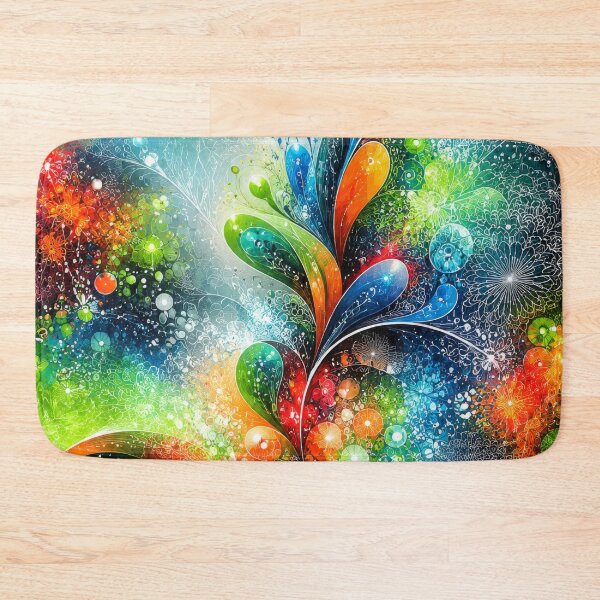 Item preview, Vibrant Lava Rhythm Colorful Abstract designed and sold by scicilysimonee.
