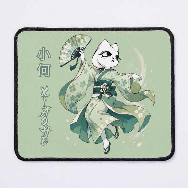 Item preview, Xiaohe, Jade Sauge version, a video game character from Nine Sols, inspired by Japanese culture designed and sold by CherryOnTheSmile.